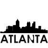 Atlanta Skyline Silhouette